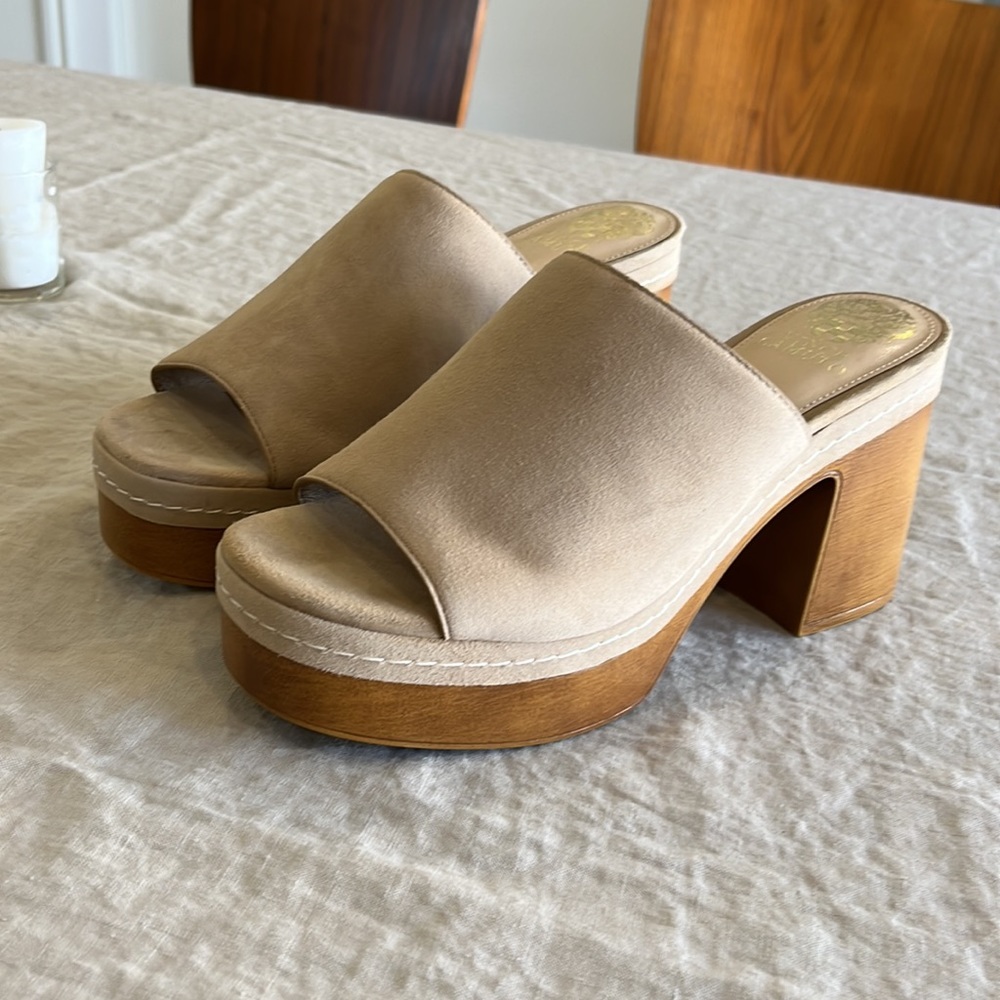 Vince Camuto Mayaly Platform Mules
